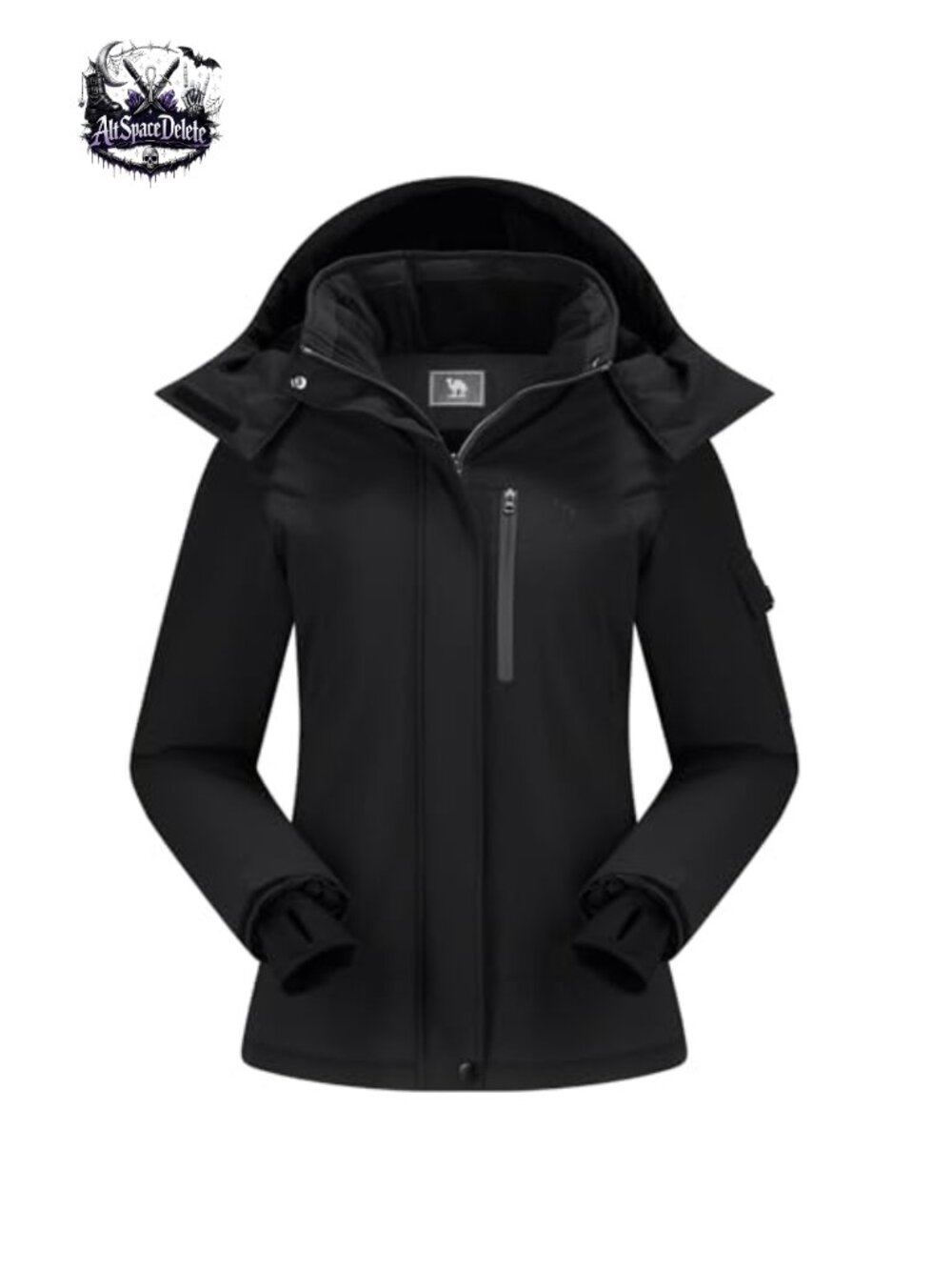 Women's Ski Jacket Waterproof Fleece Lined Hooded Winter Snow Coat